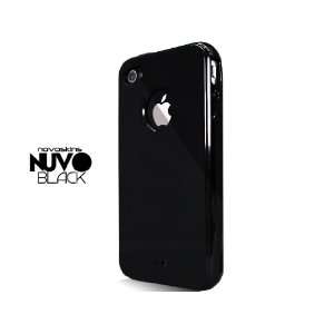  iPhone 4S / 4 Novoskins NuVO Ultra Thin Black TPU Silicone 