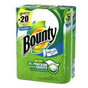  Bounty Select a Size Paper Towels, 12 Mega Rolls, Pack of 