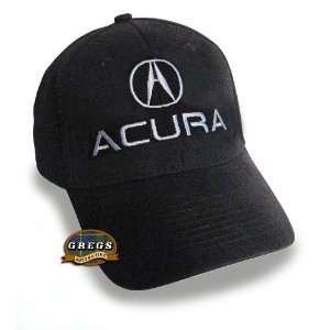  Acura Logo Hat Cap Black (Apparel Clothing) Automotive