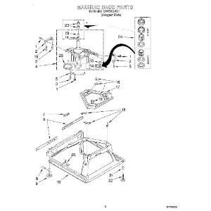  Whirlpool Part Number  388492 For Model #  TAWS800JQ1 