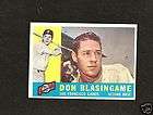 1960 Topps 397 Don Blasingame EX NM  