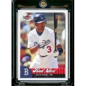  2007 Fleer Baseball # 166 Julio Lugo   Red Sox   MLB 