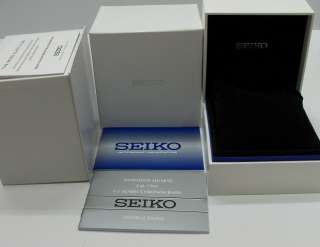 All watches comes with Original Seiko Box, warranty papers and 