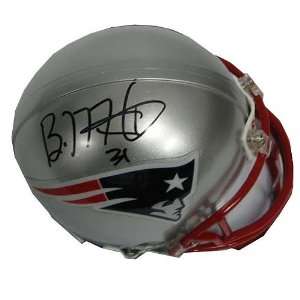 Brandon Meriweather New England Patriots Autographed Mini Helmet