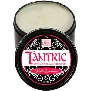  Tantric soy candle w/pheromones   white lavender
