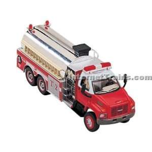   2003 GMC Topkick 3 Axle Fire Tanker/Pumper   Red/White Toys & Games