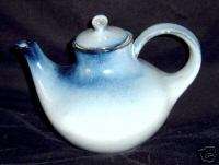 Peter Pots Seagull Blue Pottery Teapot  