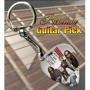  KORN Premium Guitar Pick Keyring Musical Instruments