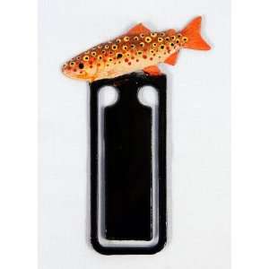   Pack Handpainted Trout Fish Bookmark (Set Of 12)