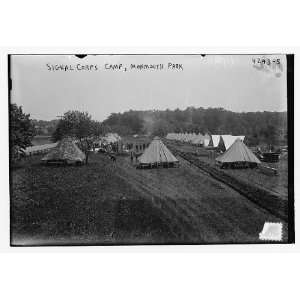 Signal Corps camp,Monmouth Park