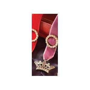   Company Purple Crown Bookmark Book Mark Jeweled NEW 