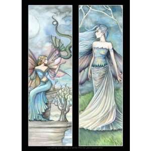  2 Fairy Bookmarks Card by Molly Harrison Health 