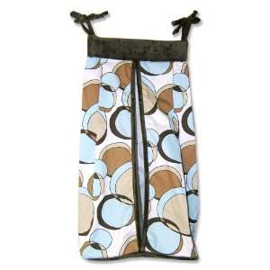  BUBBLES TEAL Diaper Stacker Baby
