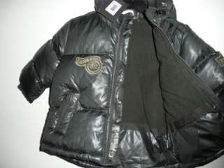 Catimini boys French puff jacket coat parka NWT 1 & 6  