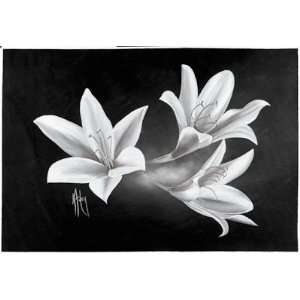  Evening Lilies Poster Print