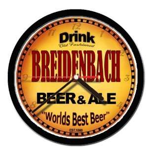  BREIDENBACH beer and ale cerveza wall clock Everything 