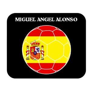    Miguel Angel Alonso (Spain) Soccer Mouse Pad 