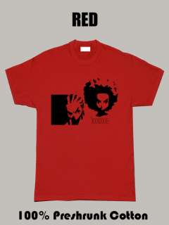 Boondocks Cartoon Hip Hop Tv Show Red T Shirt  