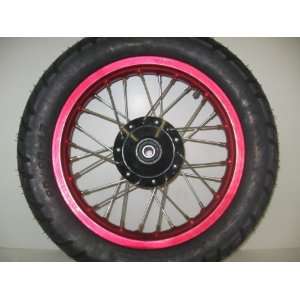 Scooter Motorcycle Tire with 12 Rim 90 / 90   12 Wheel  