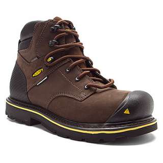 Keen  Tacoma Brown Steel Toe Shoe  