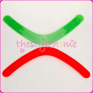   Boomerang Frisbee Cool Toy Play Outdoor Beach Easy Fun Game Tool NEW