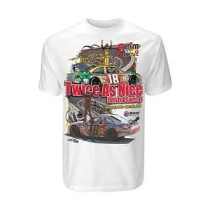 Bristol Motor Speedway Sharpie 500 Kyle Busch Winner T Shirt   Kyle 
