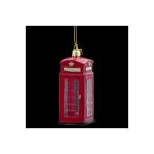   Noble Gems British Phone Booth Christmas Ornaments