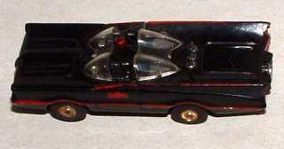 1960s AURORA TJET BATMOBILE HO SCALE SLOT CAR BEAUTIFUL  