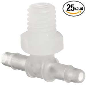Value Plastics XT420 J1A 10 32 Special Tapered Thread Tee with 1/4 