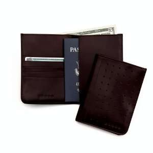    Cross Brown Pebbled Leather Passport Wallet
