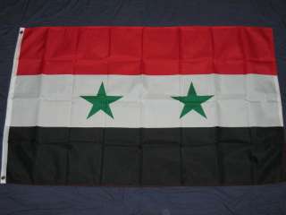 NEW 3X5 SYRIA FLAG 3X5 FOOT FLAGS SYRIAN BANNER F710  