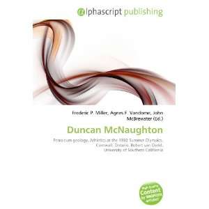  Duncan McNaughton (9786134261357) Books