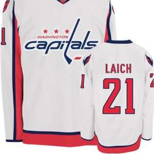  Washington Capitals #21 Brooks Laich White Authentic NHL 