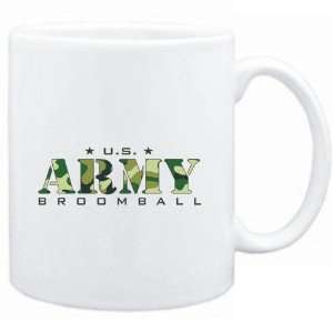  Mug White  US ARMY Broomball / CAMOUFLAGE  Sports 