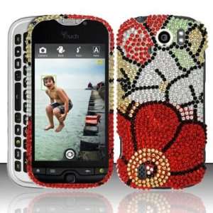  HTC myTouch Slide 4G (T Mobile) Full Diamond Design Case 