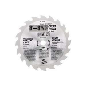 Vermont American Krome King Chisel Tooth Circular Saw Blade, 8 8 1/4
