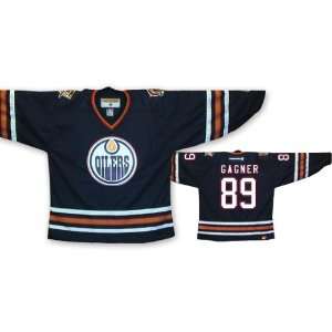 GAGNER #89 Edmonton Oilers CCM 550 Series Replica NHL Hockey Jersey 