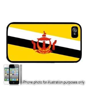  Brunei Bruneiana Flag Apple iPhone 4 4S Case Cover Black 