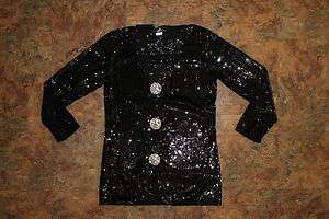Joan Boyce  Pauletta Sweater Misses small Black New With tags 