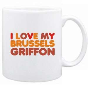  New  I Love My Brussels Griffon  Mug Dog