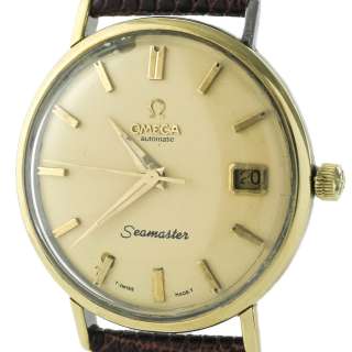   Seamaster Vintage 10k Yellow Gold Plated Swiss Automatic Mens Watch