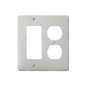 BRYANT ELECTRICAL PRODUCTS HUW NP826W WALLPLATE 2 GANG 1) DUPLEX 1 