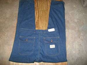vintage denim bush jeans pants deadstock pick 1 made usa straight leg 