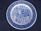 Rorstrand Sweden 1972 Limited Edition Christmas Plate  