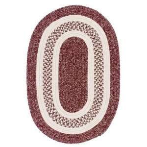   Mills Monroe M096 Deep Wine 12 x 12 round Area Rug