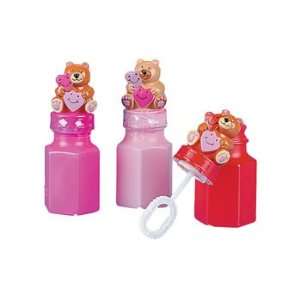   Valentine Bear Bubble Bottles   Novelty Toys & Bubbles Toys & Games