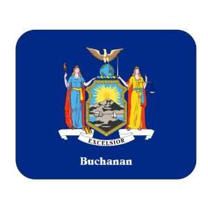  US State Flag   Buchanan, New York (NY) Mouse Pad 