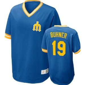  Seattle Mariners Jay Buhner #19 Nike Royal Cooperstown V 