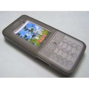   silicone skin case grey for Sony Ericsson K660i K660 Electronics