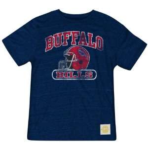  Buffalo Bills Retro Sport Show Boat Tri Blend T Shirt 